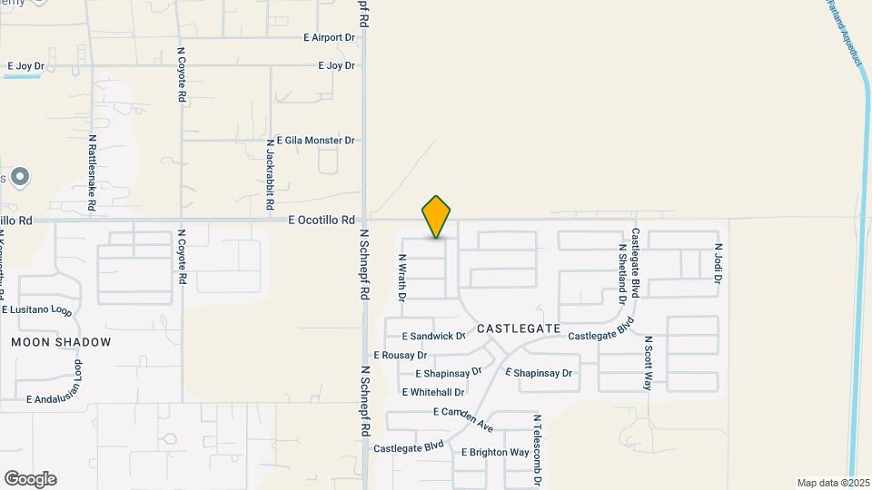 3733 E Meadow Lark Way Map and Location Details