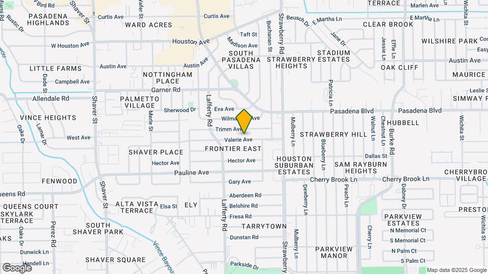 1203 Valerie Ave Map and Location Details