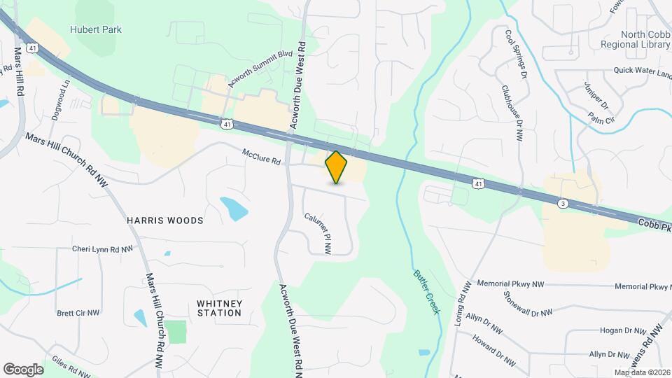 4482 Calumet Dr NW Mapa y Detalles de la Ubicación