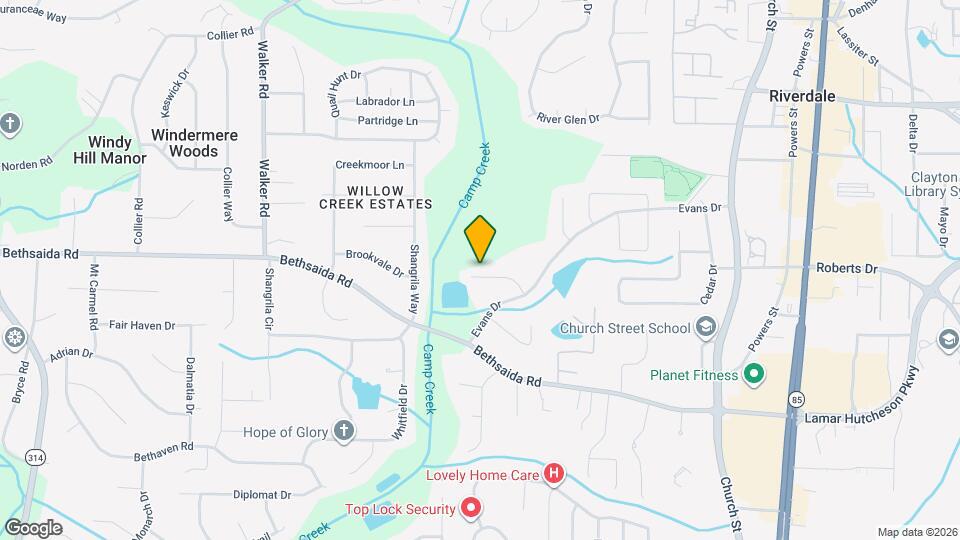 6910 Cottonwood Trail Map and Location Details
