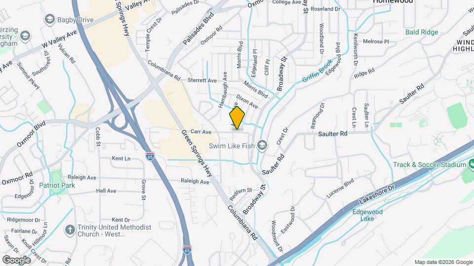 805 Carr Ave Mapa y Detalles de la Ubicación