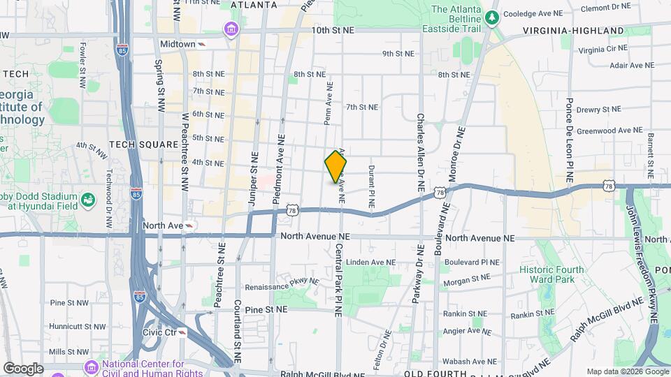 706 Argonne Ave NE Map and Location Details