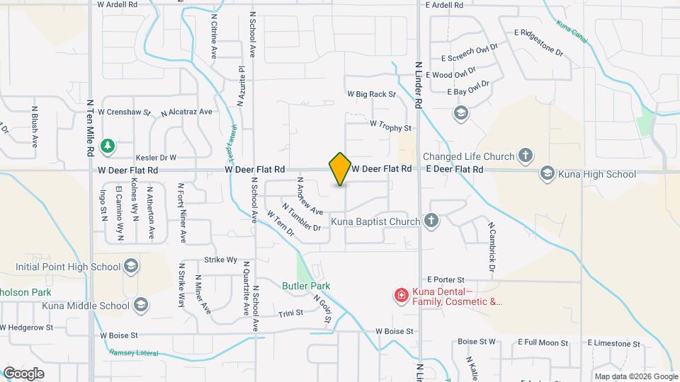 1393 Caterpillar Ave N Map and Location Details