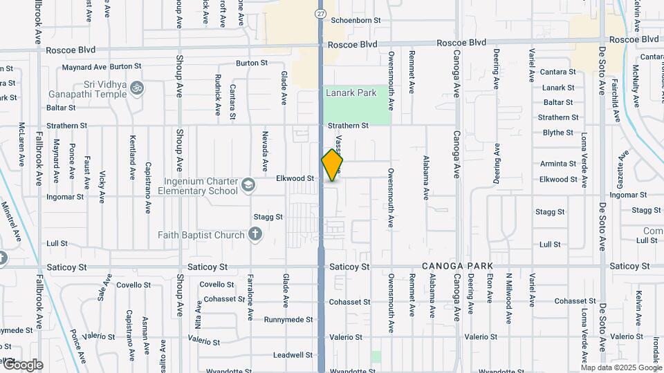 7810 Topanga Canyon Boulevard, Canoga Park Map and Location Details
