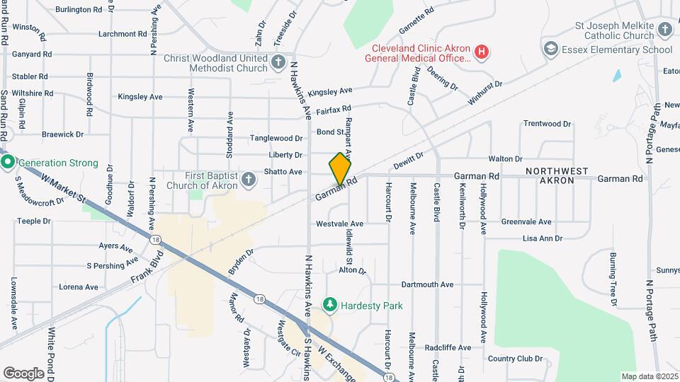 1496 Garman Rd Map and Location Details