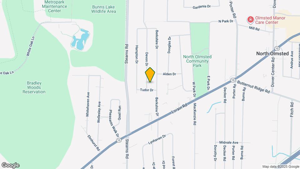 5325 Devon Dr Map and Location Details