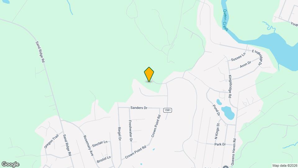 401 Inverness Dr Map and Location Details