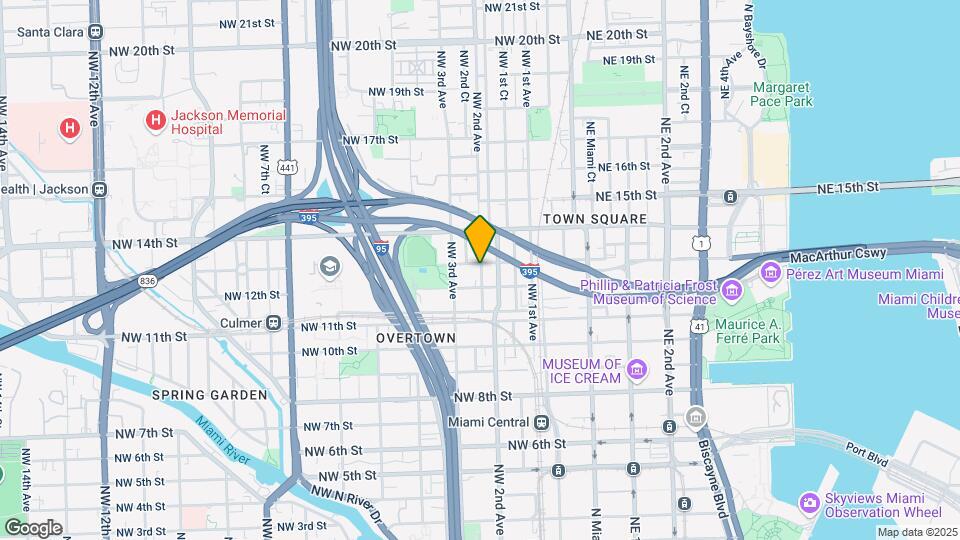 200 NW 13th St Map and Location Details