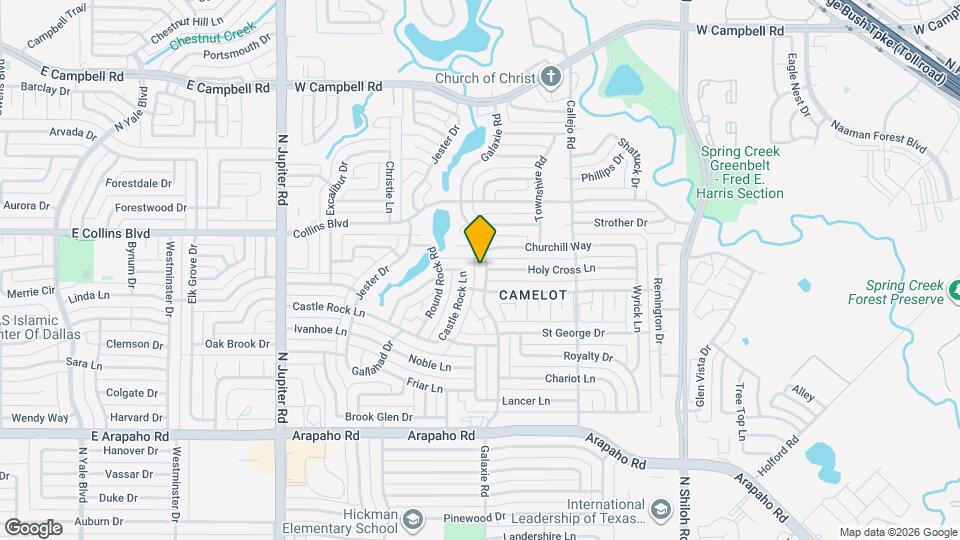 5513 Galaxie Rd Map and Location Details