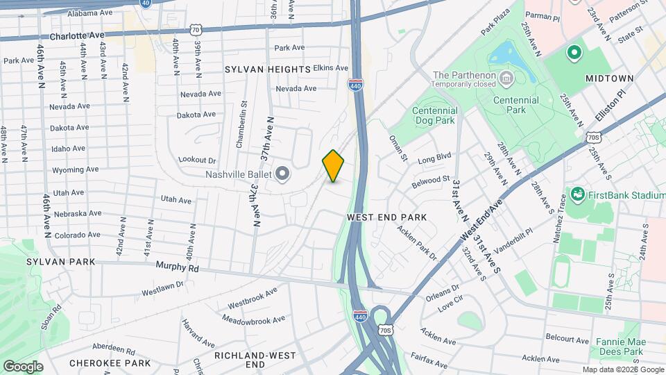 414B St Francis Ave Map and Location Details