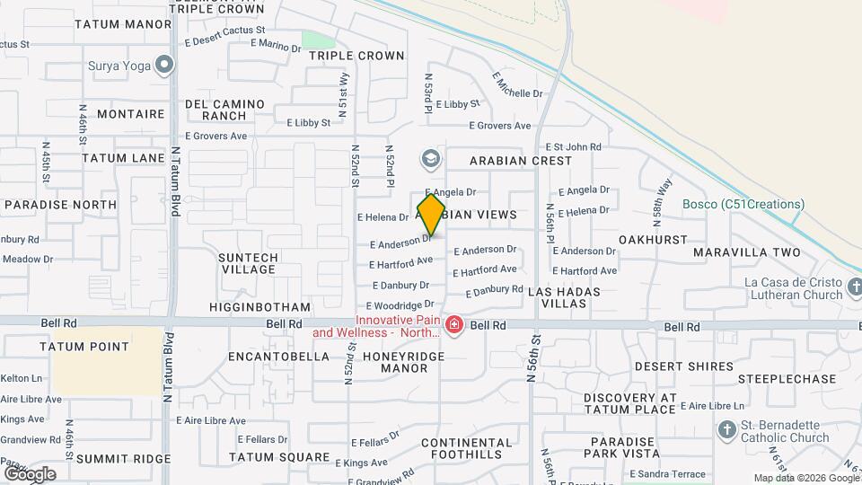 5333 E Anderson Dr Map and Location Details