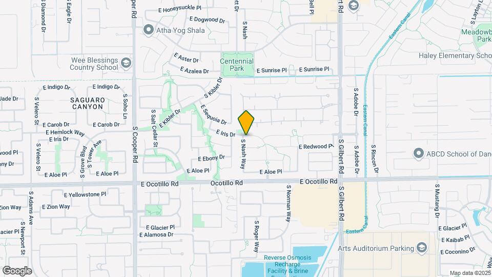2531 E Iris Dr Map and Location Details