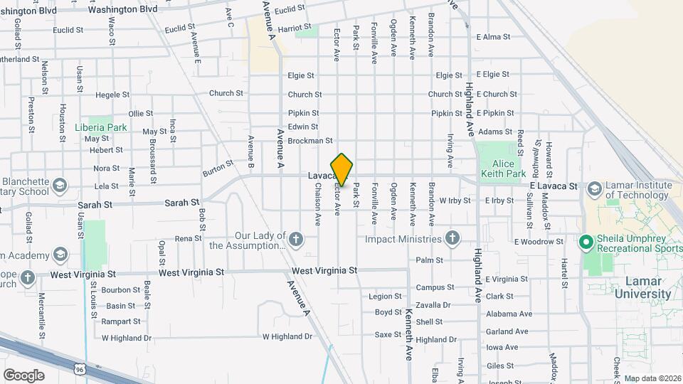 4225-4225 Ector Ave Map and Location Details