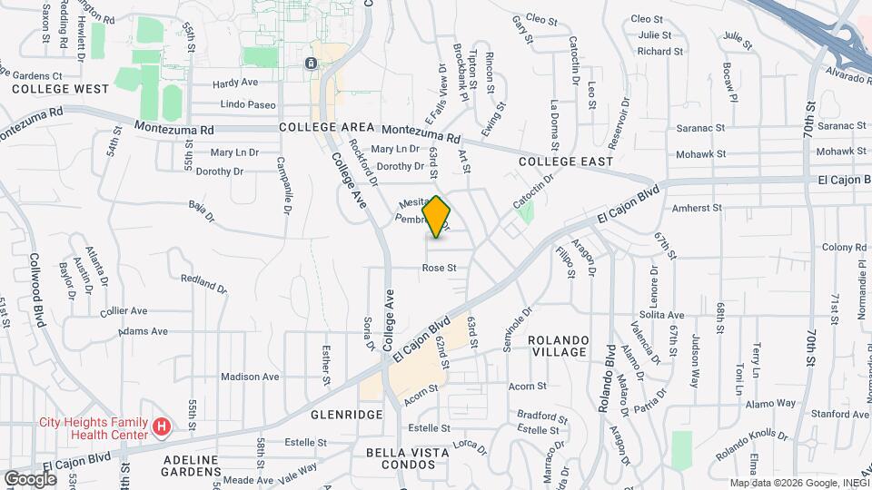 6228 Stewart St Map and Location Details