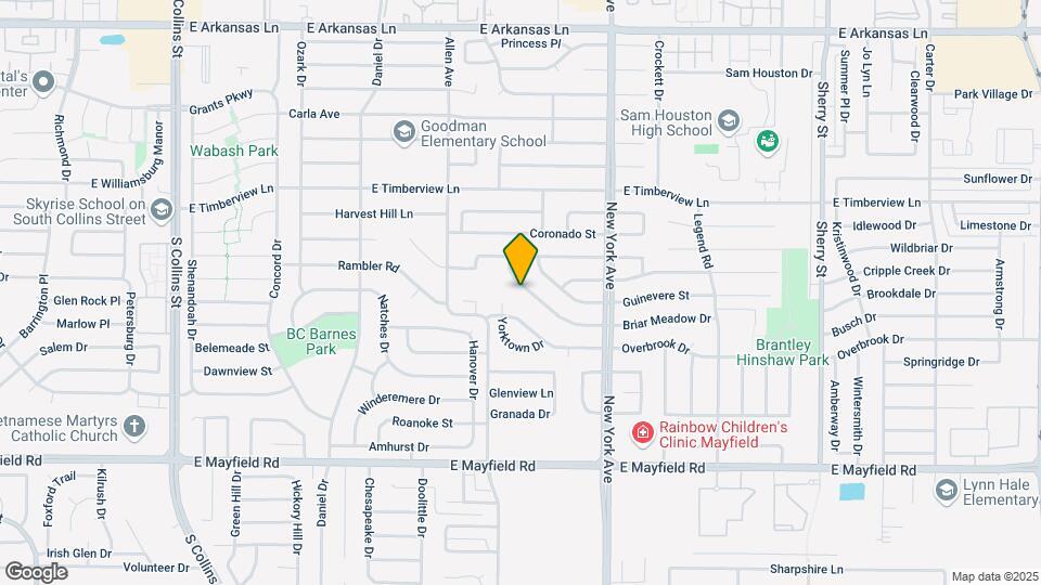1714 Briar Meadow Dr Map and Location Details