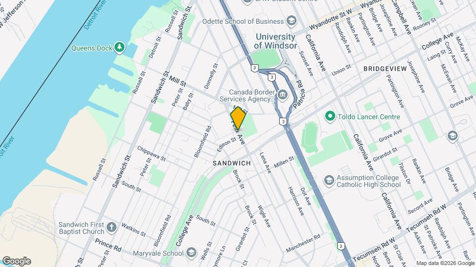 785 Felix Ave Map and Location Details