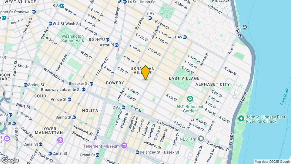 343 E 5th St-Unit -A Mapa y Detalles de la Ubicación