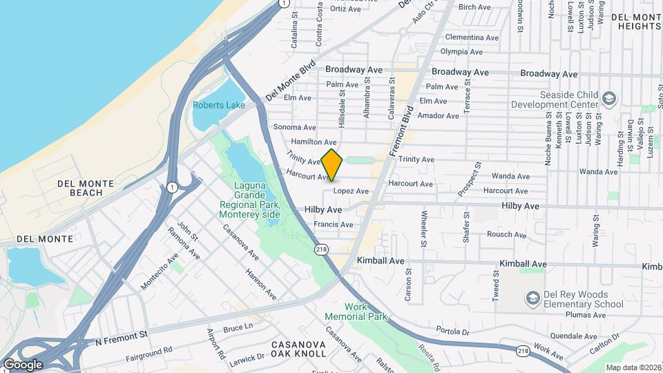599 Lopez Ave Map and Location Details