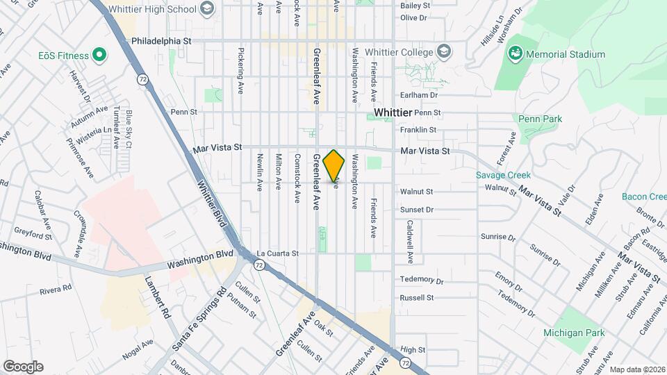 7705 Bright Ave Map and Location Details