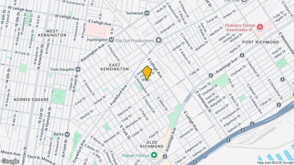 2138 E Albert St Map and Location Details