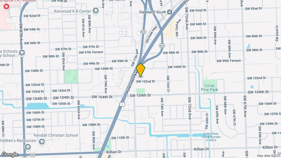 10170 SW 75th Pl Map and Location Details