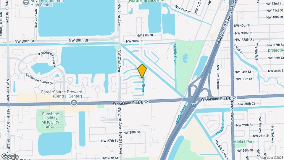 1820 NW 33rd St Map and Location Details