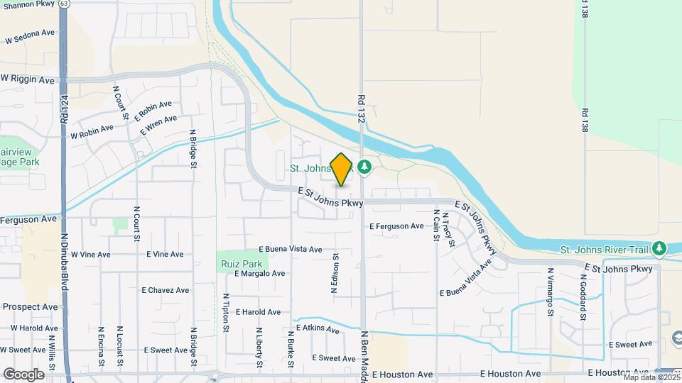 2340 N Edison St Map and Location Details