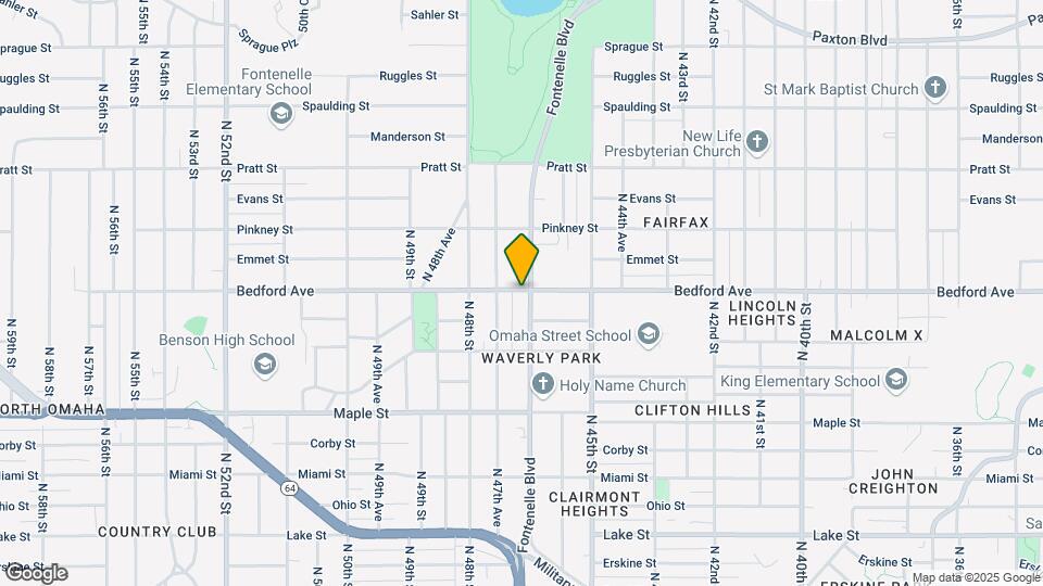 3228 Fontenelle Blvd Map and Location Details