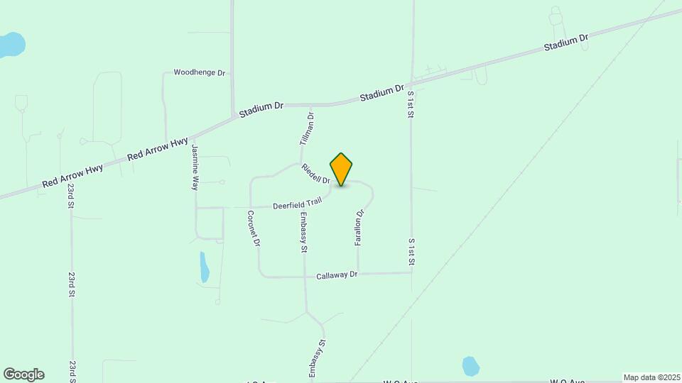 10715 Riedell Dr Map and Location Details