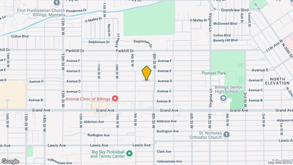 820 Avenue D Mapa y Detalles de la Ubicación