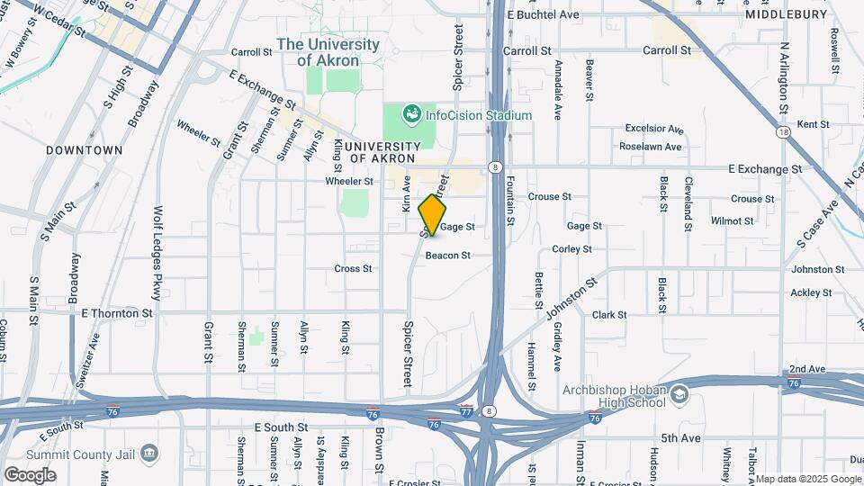 467 Spicer Street Map and Location Details