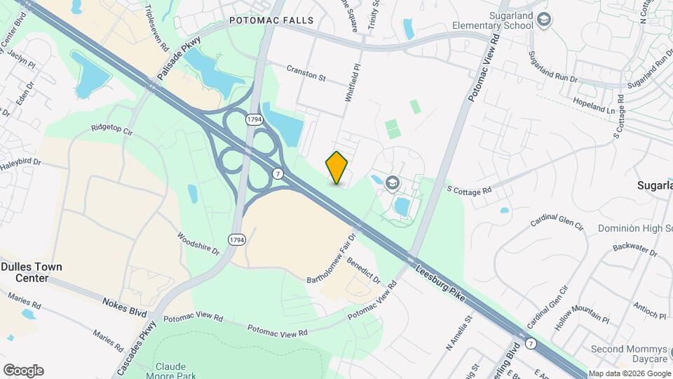 21216 McFadden Sq, Unit 207 Map and Location Details