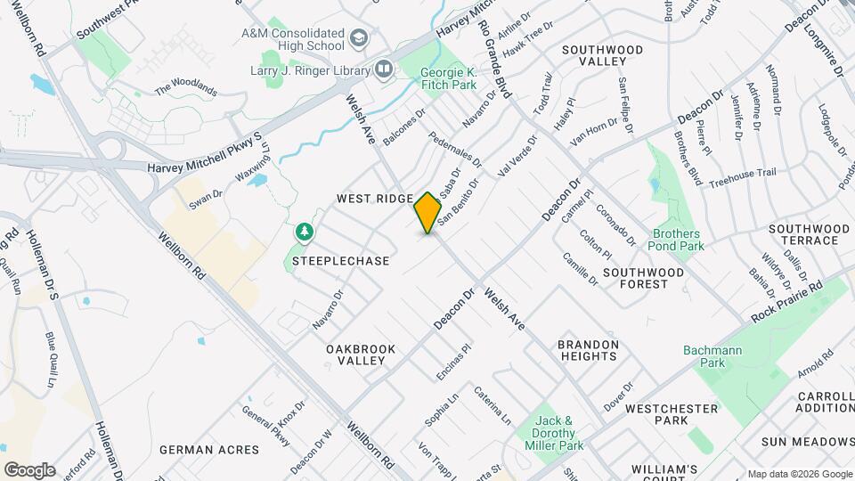 612 San Benito Ct Map and Location Details