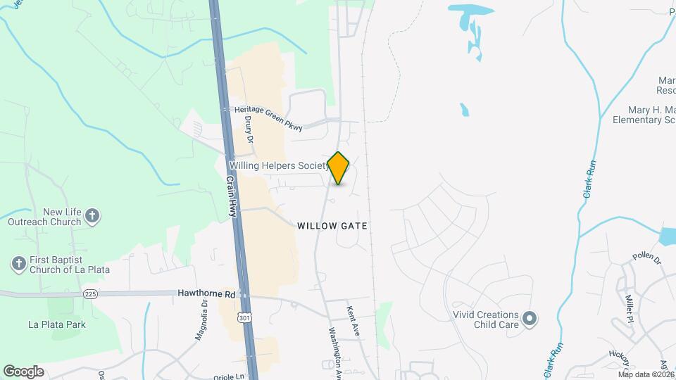 906 Washington Ave Map and Location Details