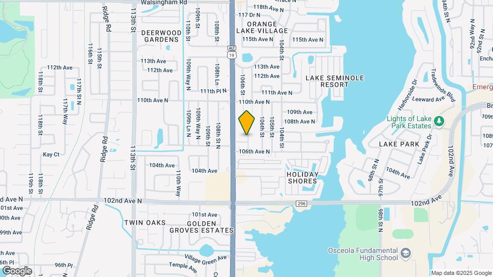 10675 Seminole Blvd Map and Location Details