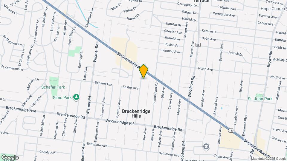 3420 Coles Ave Map and Location Details