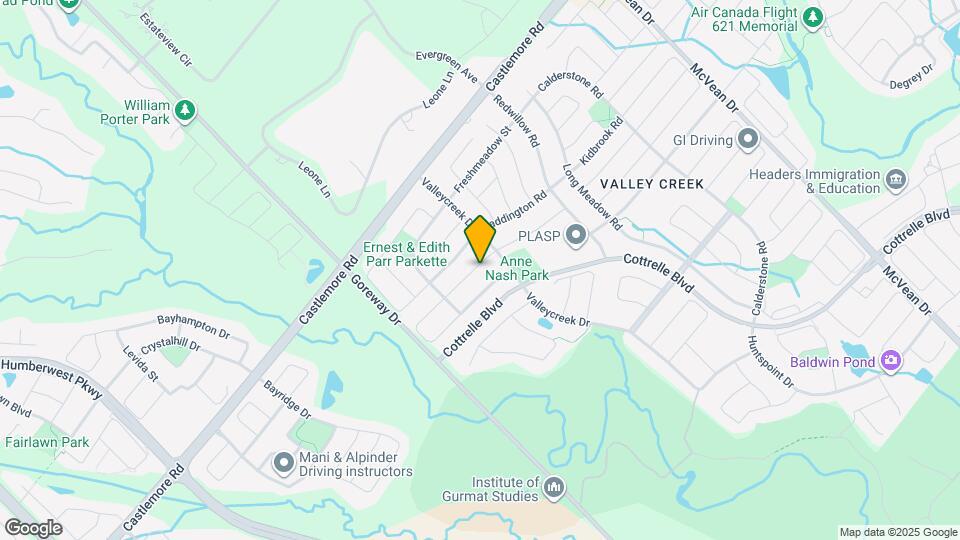 79 Princess Valley Crescent Map and Location Details