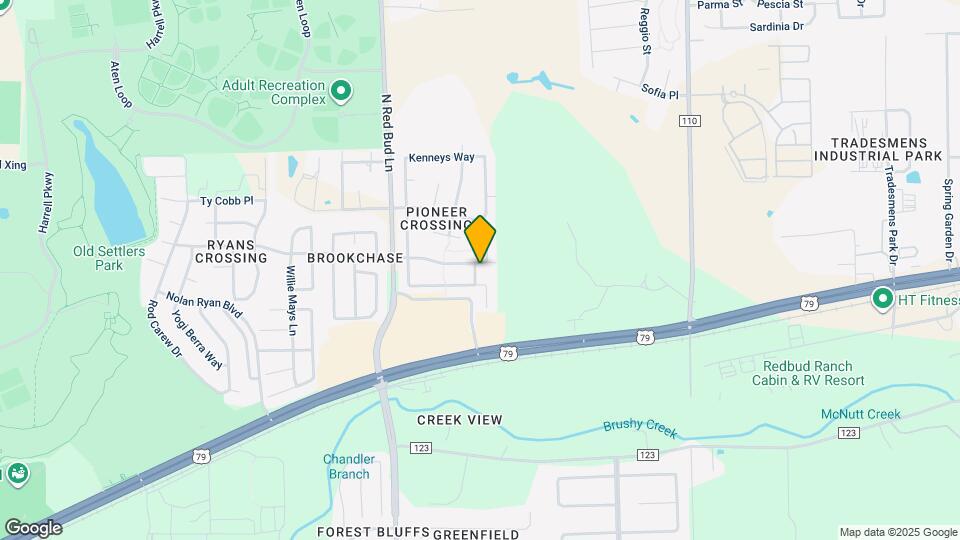 3401 Pioneer Crossing Dr Map and Location Details