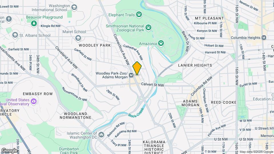 2625 Connecticut Ave NW Map and Location Details
