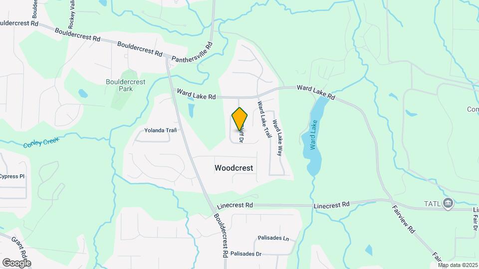 4305 Ward Bluff Dr Map and Location Details