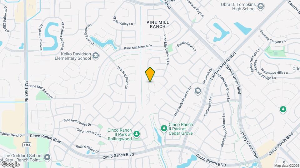 4107 Elk Bluff Ln Map and Location Details