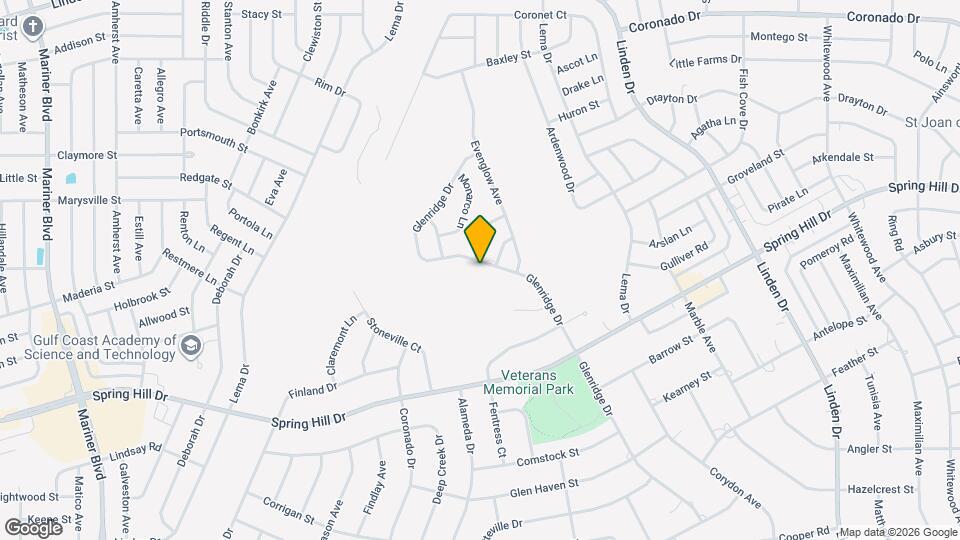 2353 Glenridge Dr Map and Location Details
