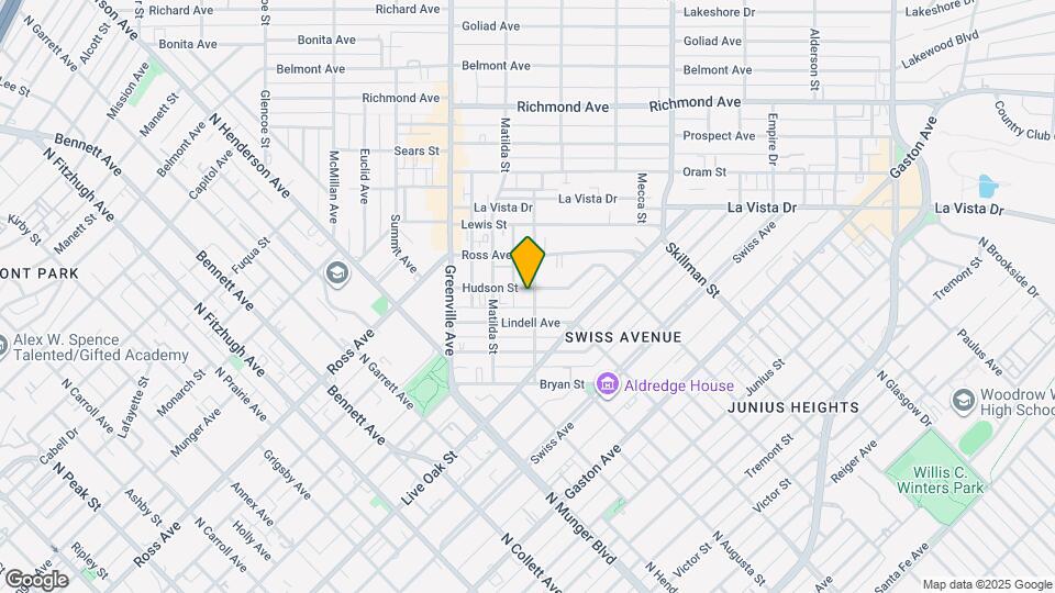 5810 Hudson St Map and Location Details