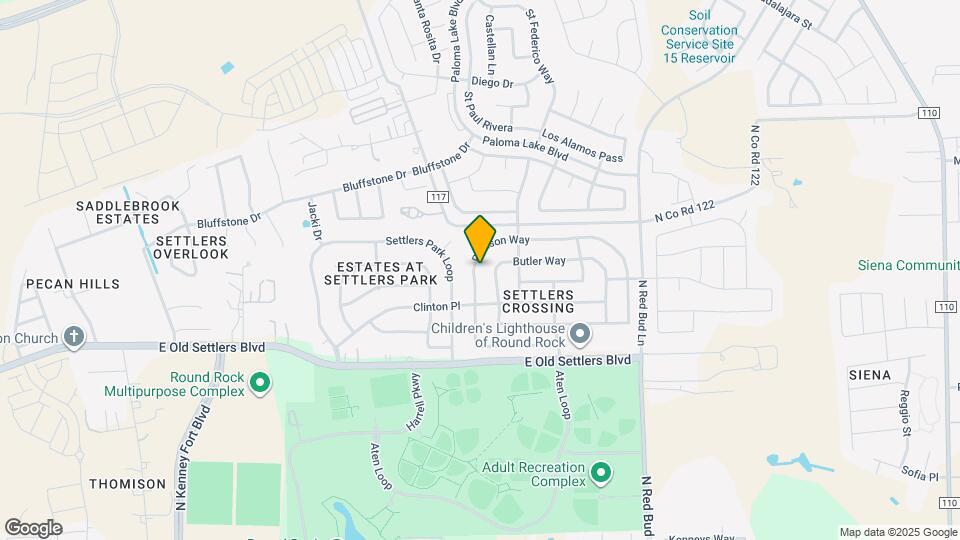 2325 Pearson Way Map and Location Details