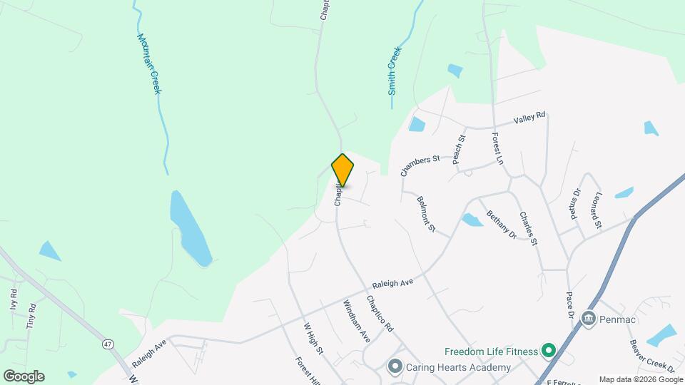 1000 Chaptico Rd Map and Location Details