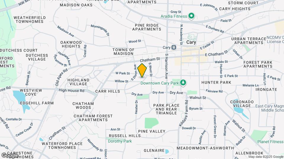 318 Ridgecrest Rd Mapa y Detalles de la Ubicación