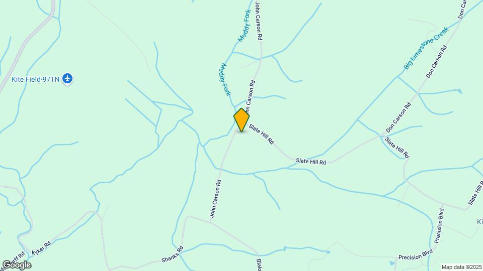 206 John Carson Rd Map and Location Details