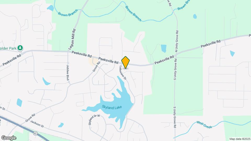 302 Woodridge Dr Map and Location Details