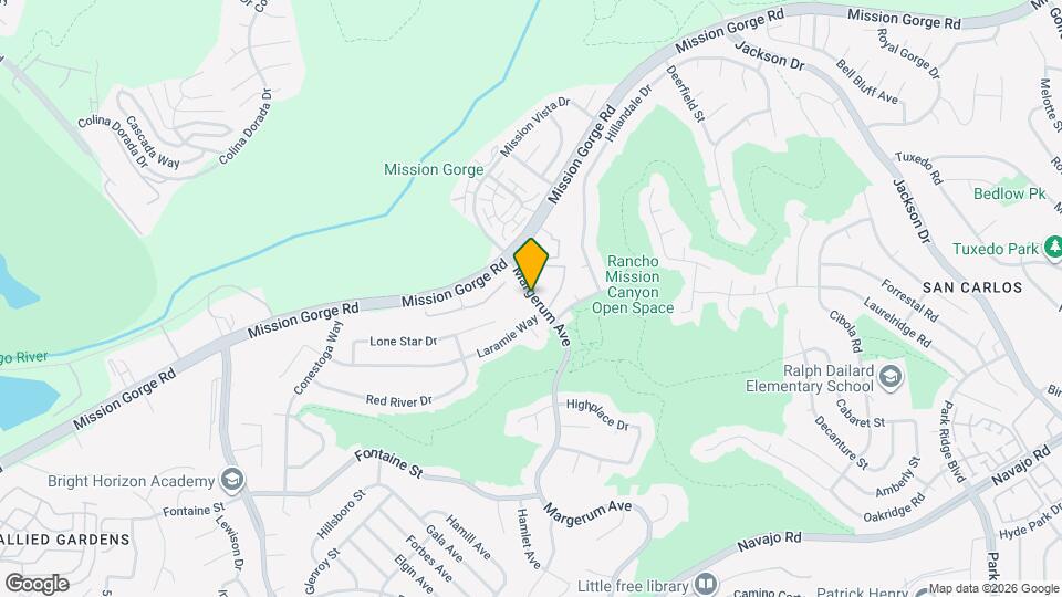 7740 Margerum Ave, Unit 210 Map and Location Details