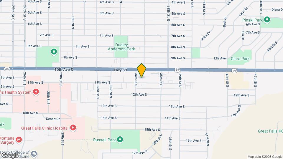 3409 11th Ave S Map and Location Details